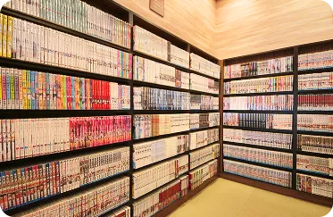 時間を気にせず漫画が読み放題