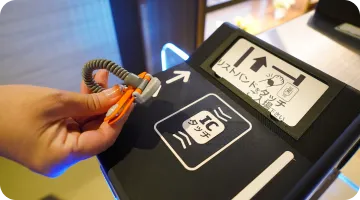ゲート入場